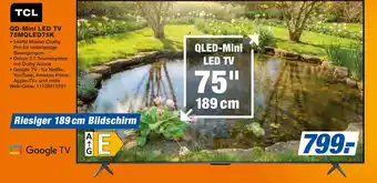 Expert TCL QD-Mini LED TV 75MQLED75K Angebot