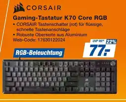 Expert CORSAIR Gaming-Tastatur K70 Core RGB Angebot