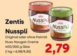 Konsum Leipzig Zentis Nusspli Angebot