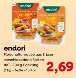 Konsum Leipzig endori Fleischalternative aus Erbsen Angebot