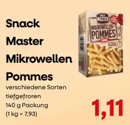 Konsum Leipzig Snack Master Mikrowellen Pommes Angebot