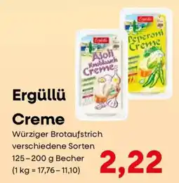 Konsum Leipzig Ergüllü Creme Angebot
