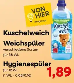 Konsum Leipzig Kuschelweich Weichspüler o. Hygienespüler Angebot
