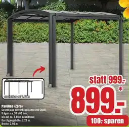 B1 Discount Baumarkt Pavillon Zora Angebot