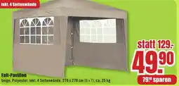 B1 Discount Baumarkt Falt-Pavillon Angebot