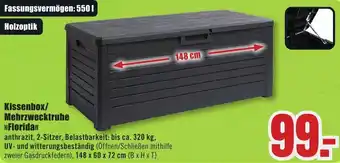 B1 Discount Baumarkt Kissenbox/ Mehrzwecktruhe Florida Angebot