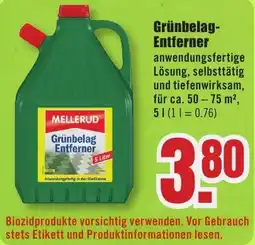 B1 Discount Baumarkt MELLERUD Grünbelag- Entferner Angebot