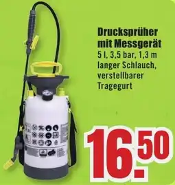 B1 Discount Baumarkt Drucksprüher mit Messgerät Angebot