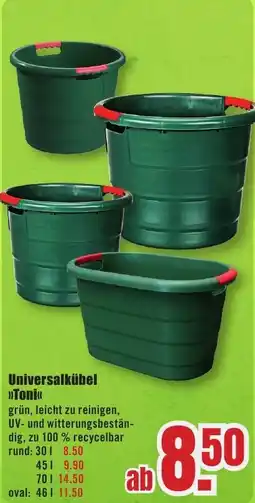 B1 Discount Baumarkt Universalkübel Toni Angebot