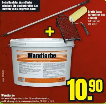 B1 Discount Baumarkt Wandfarbe Angebot