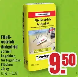 B1 Discount Baumarkt Fließ- estrich Anhydrid Angebot