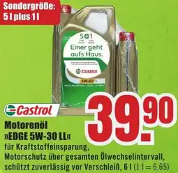 B1 Discount Baumarkt Castrol Motorenöl EDGE 5W-30 LL Angebot
