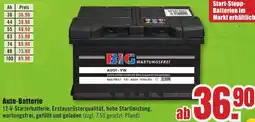 B1 Discount Baumarkt Auto-Batterie Angebot