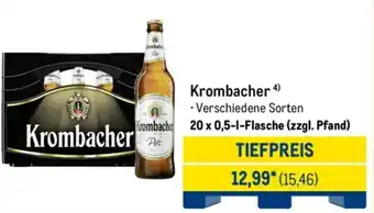 METRO Krombacher Angebot