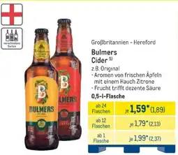METRO Bulmers Cider Angebot