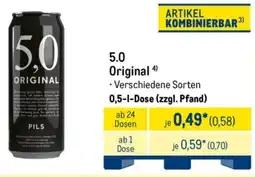 METRO 5.0 Original Angebot