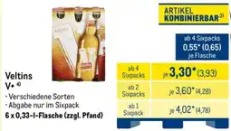 METRO Veltins V+ Angebot