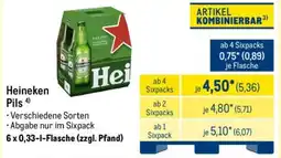 METRO Heineken Pils Angebot
