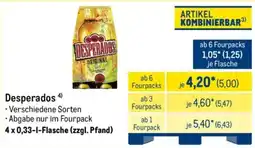 METRO Desperados Angebot