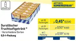 METRO Durstlöscher Fruchtsaftgetränk Angebot