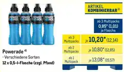 METRO Powerade Angebot