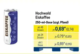 METRO Hochwald Eiskaffee Angebot