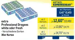 METRO extra Professional Dragees white oder fresh Angebot