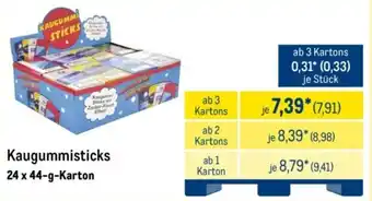 METRO Kaugummisticks Angebot