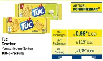 METRO Tuc Cracker Angebot