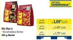 METRO Nic Nac's Angebot