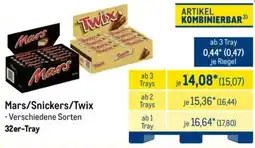 METRO Mars/Snickers/Twix Angebot