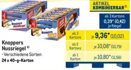 METRO Knoppers Nussriegel Angebot