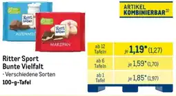 METRO Ritter Sport Bunte Vielfalt Angebot