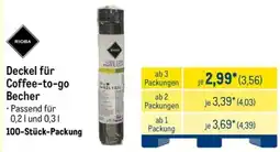 METRO Deckel für Coffee-to-go Becher Angebot