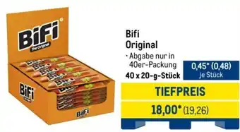 METRO Bifi Original Angebot