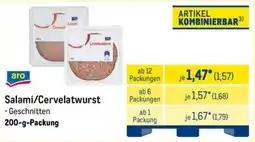METRO Salami/Cervelatwurst Angebot