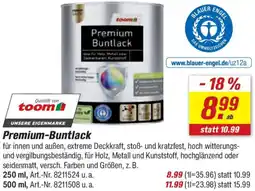 toom Baumarkt Premium Buntlack Angebot