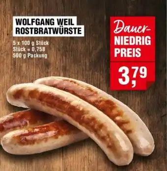 Handelshof Wolfgang weil rostbratwürste Angebot