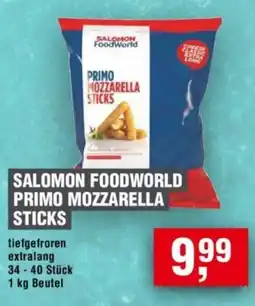 Handelshof Salomon foodworld primo mozzarella sticks Angebot