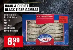 Handelshof Haak & christ black tiger gambas Angebot