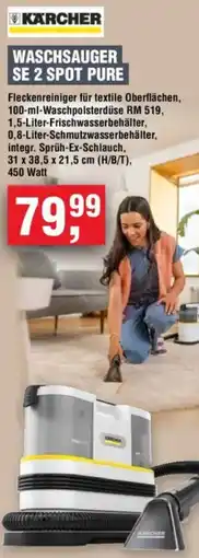 Handelshof Karcher waschsauger se 2 spot pure Angebot