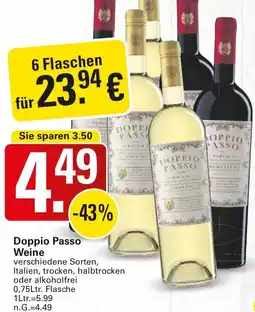 WEZ Doppio Passo Weine Angebot