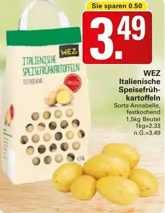 WEZ WEZ Italienische Speisefrühkartoffeln Angebot