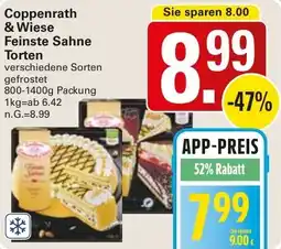 WEZ Coppenrath & Wiese Feinste Sahne Torten Angebot