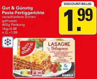 WEZ Gut & Günstig Pasta-Fertiggerichte Angebot