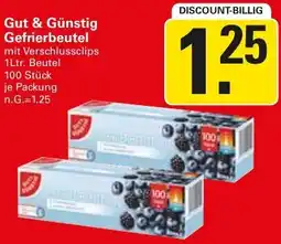 WEZ Gut & Günstig Gefrierbeutel Angebot
