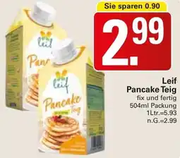 WEZ Leif Pancake Teig Angebot