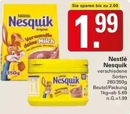 WEZ Nestlé Nesquik Angebot