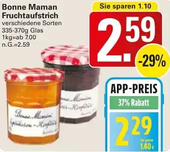WEZ Bonne Maman Fruchtaufstrich Angebot