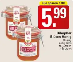 WEZ Bihophar Blüten Honig Angebot
